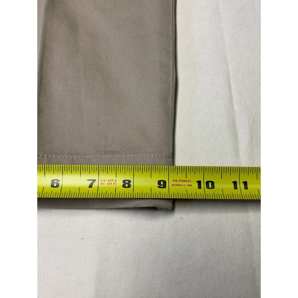 Lot of 2 Polo Ralph Lauren Classic Fit Mens Chinos Tan Khaki Cotton Pants‎ 42X27